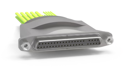 MMSI-04L-11A0-006-2810高速Micro-D電纜連接器AirBorn