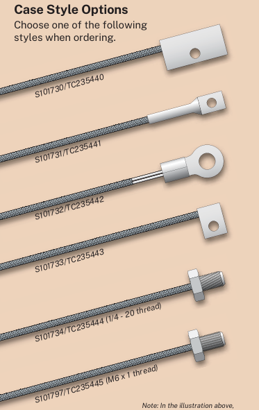 Minco工業(yè)級螺栓固定式RTD/熱電偶溫度傳感器